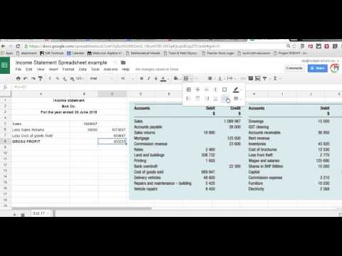 Personal financial statement template free picture