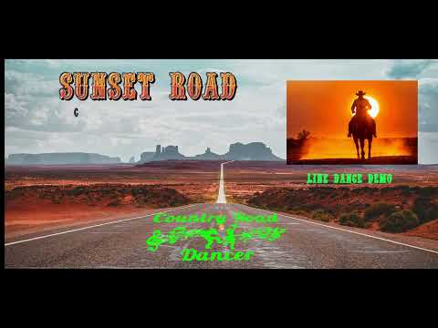 SUNSET ROAD Line Dance Demo