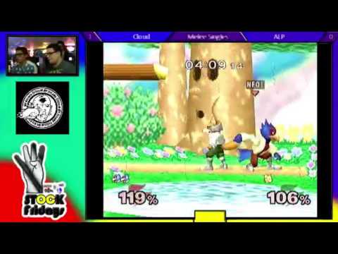 (SSBM) 4 Stock Friday 4- Grand Finals: Cloud (Falco) vs ALP (Fox)