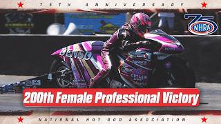 Download lagu Angie Smith captures the 200th professional victory by a female in NHRA history mp3 Download lagu Angie Smith captures the 200th professional victory by a female in NHRA history mp3