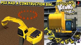 Reviewing the Most Industrial PS1 Game Ever Made - Dirt Jockey Heavy Equipment Operator Review 4K