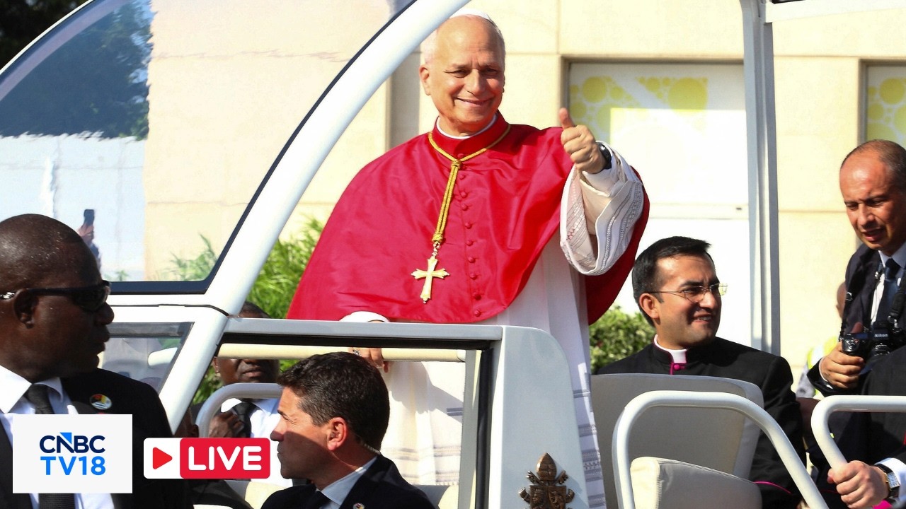 LIVE: Pope Leo XIV in Angola | Prayer of the Holy Rosary By Pope | April 2026 | Vatican LIVE | N18G