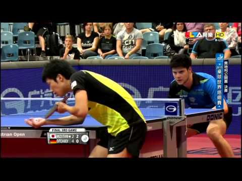 2015 Austrian Open (Ms-Final) OVTCHAROV Dimitrij - MIZUTANI Jun [HD] [Full Match/Chinese]