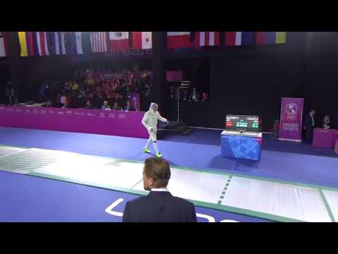 Panamerican Games SMS 2019 - L16 - Homer USA v Alvarez CHI