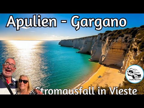 #264 Italien, durch Apulien und den Gargano, Vieste, Pizza und Stromausfall
