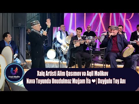 Alim Qasımovun nəvəsinin toyunda xanədələrin bir biri iə deyişməsi