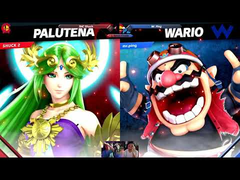 SHC Shuck (Palutena) & SHC Cala (Wii Fit, Ike) vs Mr Ping (Wario) - LSF/LF