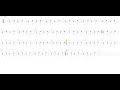 Backwater Blues + Bessie Smith + Drum only + Drum tab
