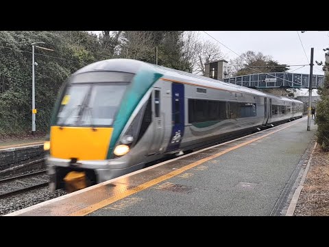 Irish Rail 22000 Class Intercity Train  - Portmarnock Station, Dublin