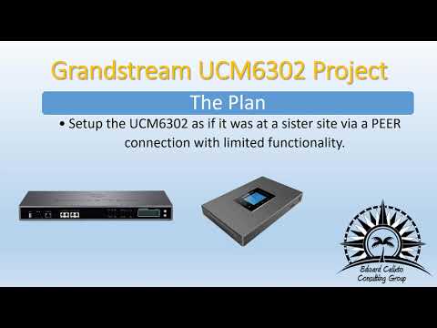 GrandStream IP PBX UCM6302 (2x FXO, 2x FXS, 150 lygiagrečių jungčių, 1000 SIP vartotojų) video