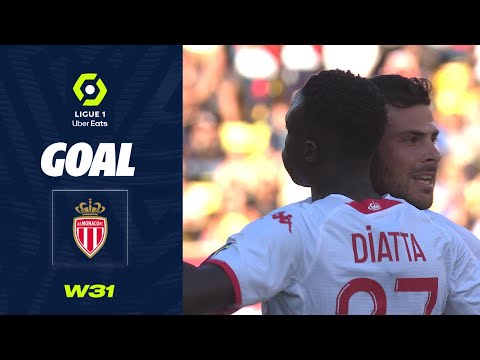 Goal Kevin VOLLAND (55' - ASM) AS MONACO - FC LORIENT (3-1) 22/23