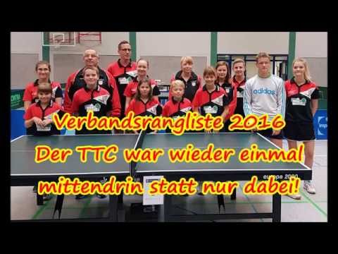 Verbandsrangliste Brandenburg 2016 - Highlights TTC Finow