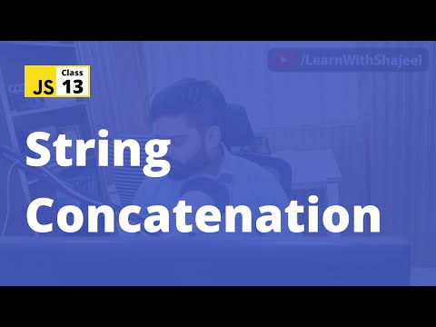 String Concatenation Javascript Course For Beginners