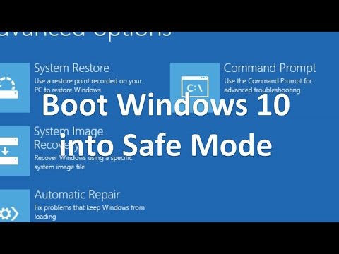 How to Boot Windows 10 into Safe Mode