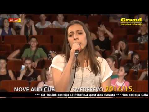 Jovana Starovlah - Audicija za Zvezde Granda - Smederevo 24.06.2014