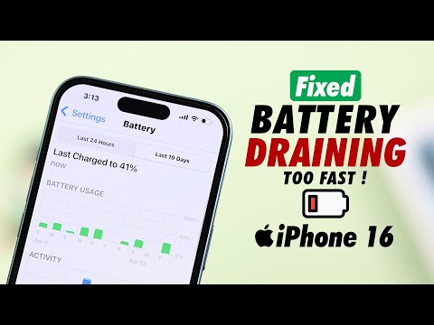 Fix- iPhone 16 Battery Draining Too Fast!