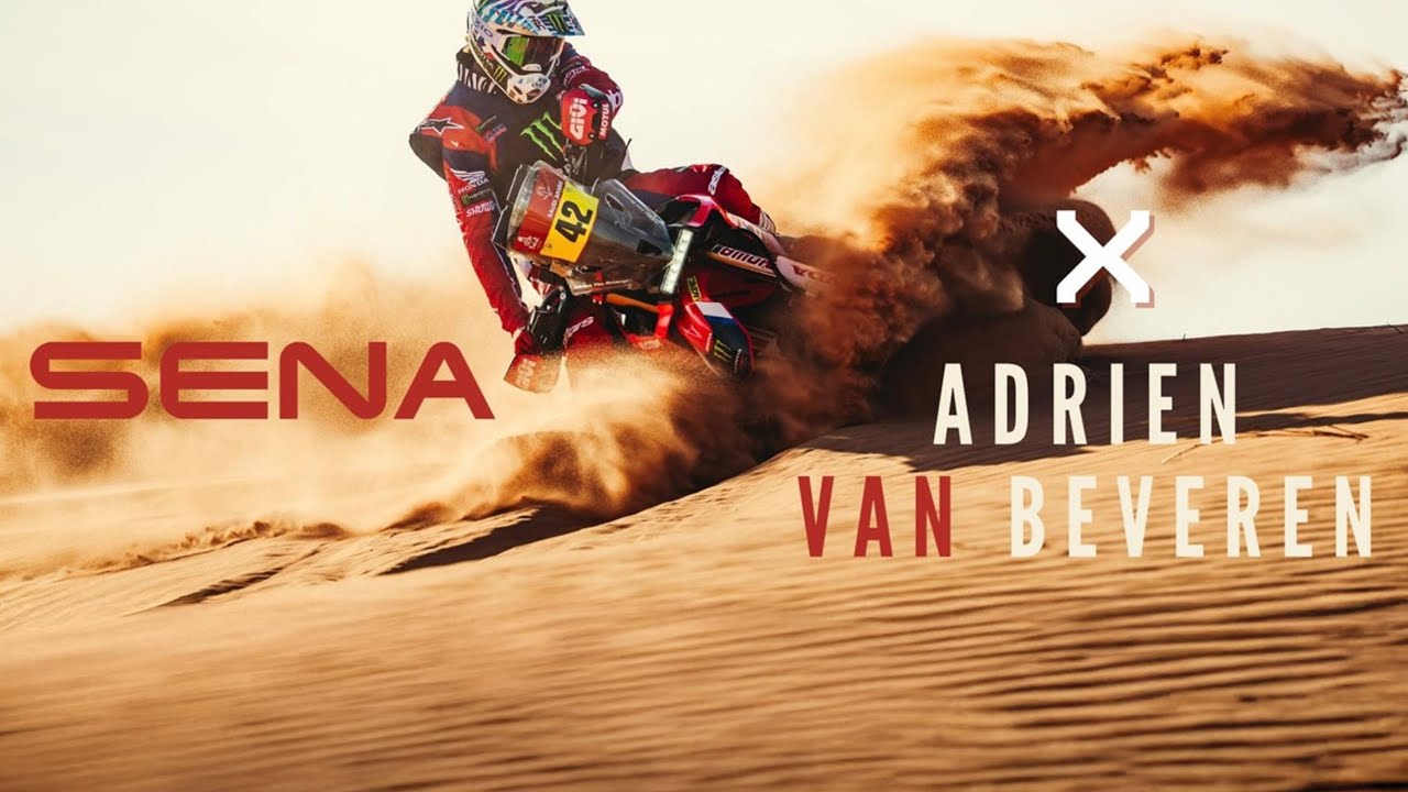 ダカールラリー参戦ライダー Adrien Van Beveren | Sena 60S レビュー