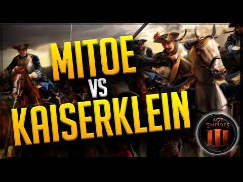 ⚔️ Age of Empires 3: Mitoe vs Kaiserklein [Bo9 Showmatch]