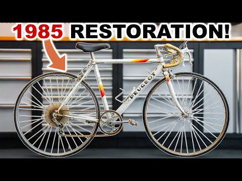 Thumbnail for Restoring this Abandoned Vintage Peugeot! 1985 Road Bike Rebuild! Transformation Service ASMR! by Peugeot