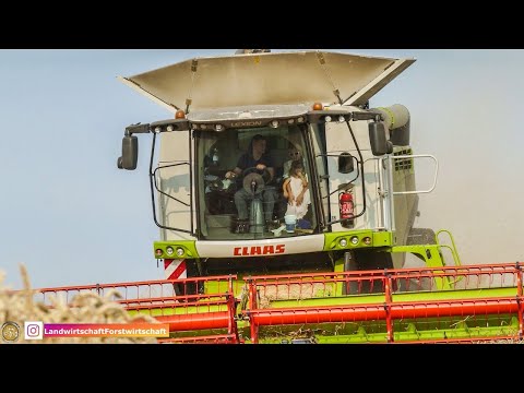Claas Lexion 770 x 2 Terra Trac - Erntemaschinen I  Fendt  - Getreideernte harvesting