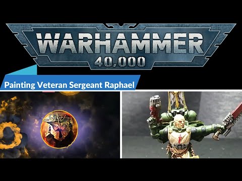 Painting Warhammer 40K’s Dark Vengeance - How to Paint the Veteran Sergeant Raphael