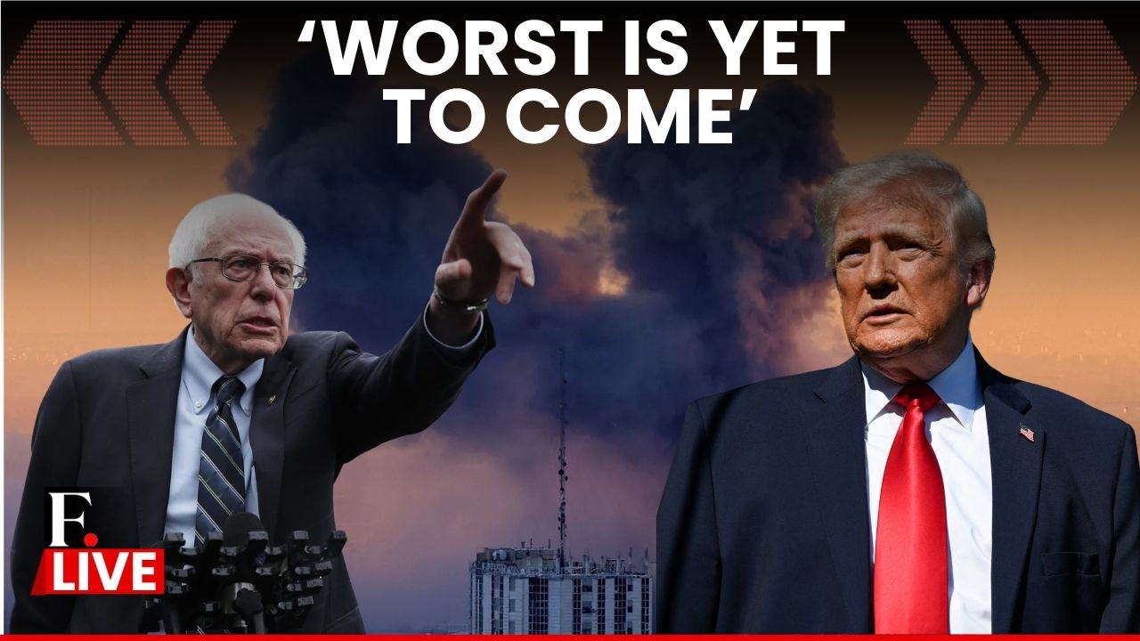 Sanders vs Trump LIVE: Bernie Sanders Issues Chilling Warning in Rally Against Trump Over Iran War