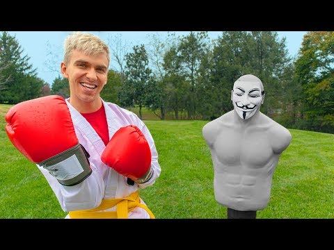 GAME MASTER TRAINING TO REVEAL TRUE IDENTITY in THE SHARER FAMILY BACKYARD!! Video