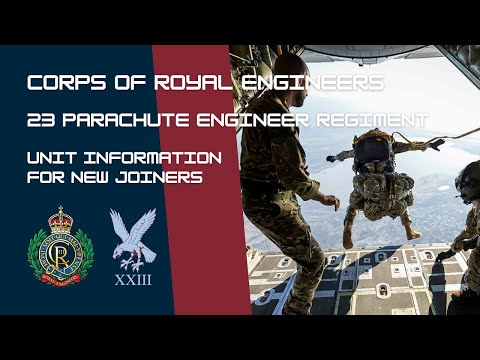 Corps of Royal Engineers - 23 Parachute Engineer Regiment | New Joiner Information | RE Units