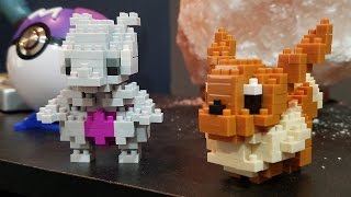 Mewtwo and Eevee LEGO Pokémon Building! | PokéMart Episode 3 by Munching Orange