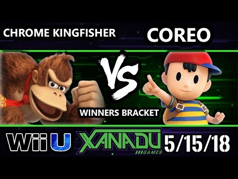 S@X 250 Smash 4 - Chrome Kingfisher (Donkey Kong) Vs. Coreo (Ness) - Wii U Winners Bracket
