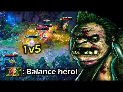 It takes so much time to Kill this Raidboss! Totally Balanced Hero in dota..