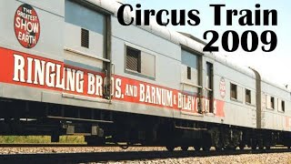 preview picture of video 'S UP Ringling Bros and Barnum & Bailey Circus Train in Carr, CO on June 8, 2009'