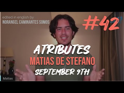 #42 ATRIBUTES -  SEP 9TH - #matíasdestefano