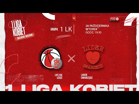 ŁKS KK Łódź - Lider Swarzędz (1 LK)