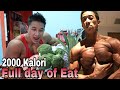 Chest workout & Full day of eat
