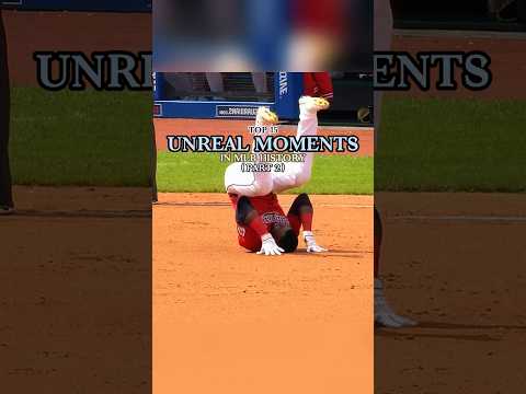 TOP 15 UNREAL MOMENTS IN MLB HISTORY(PART 2) #foryou #mlb #sports