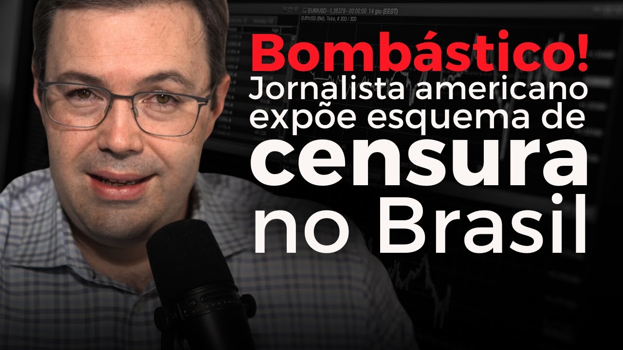 Twitter Files Brazil: Jornalista americano expõe ambiente de CENSURA na internet brasileira