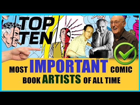 Top Ten: Most Important Comic Book Artists