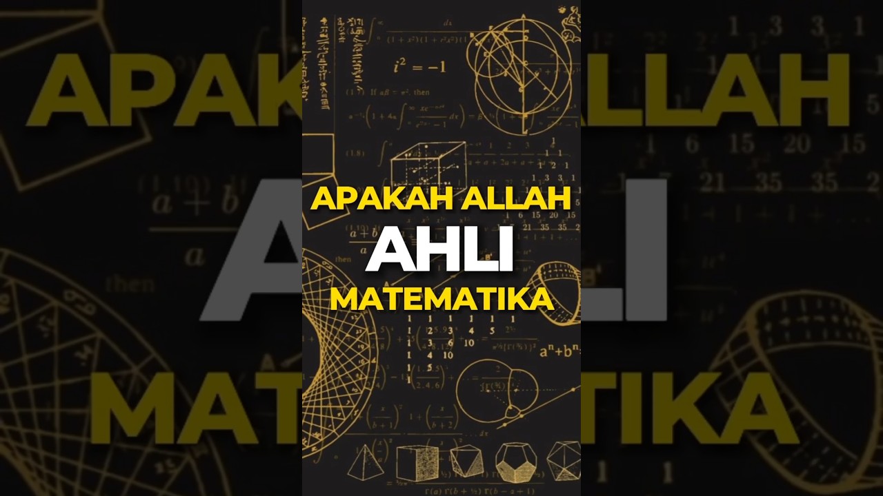 Apakah Allah Ahli Matematika