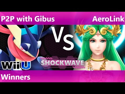 SW 130 - P2P with Gibus (Greninja, Zelda) vs AeroLink (Palutena) Winners - Smash 4