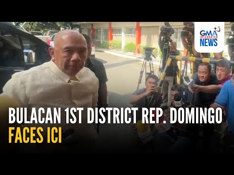 Bulacan 1st District Rep. Danilo Domingo faces ICI | GMA Integrated News