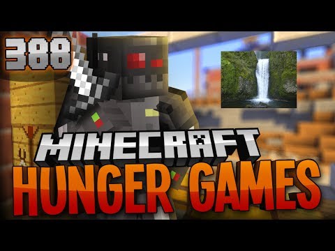 Minecraft Hunger Games: Episode 388 - Waterfall Zig-Zag