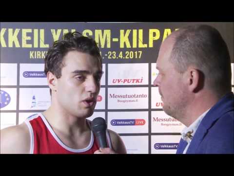 Krenar Aliu FIN - Donas Spycus LTU 23.4.2017