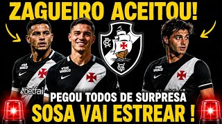 ZAGUEIRO CHEGANDO NO VASCO BRIAN  RODRIGUES AVANÇOU