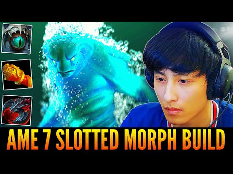 AME 7 Slotted Monster Morphling Gameplay - Trying Hard To Comeback In A Super Hard Game - Dota 2