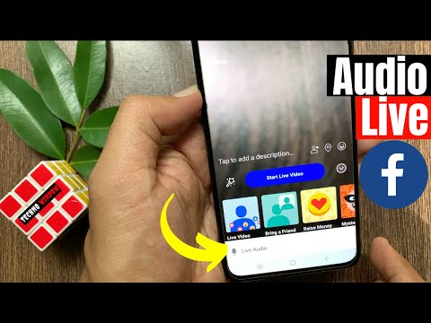 How to Start a Live Audio Broadcast on Facebook