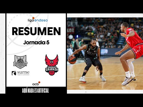 Surne Bilbao Basket - Coviran Granada (94-93) RESUMEN | Liga Endesa 2023-24