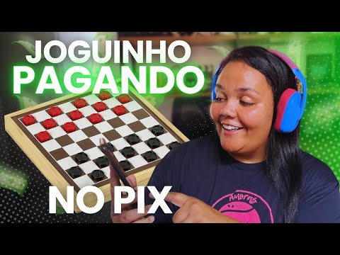 Simple checkers games to win money on PIX.