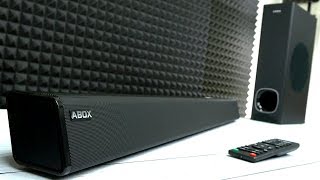Upgrade Your Home Theater with This Affordable Sound Bar & Sub-woofer by ABOX