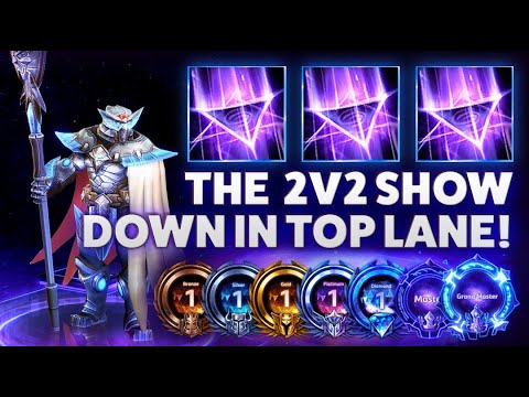 Medivh Leyline - THE 2v2 SHOWDOWN IN TOP LANE! - Grandmaster Storm League